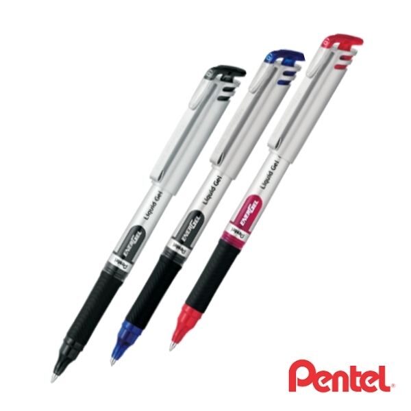 Pentel Energel Rollerball Pen Metal Tip 0.7mm BL17